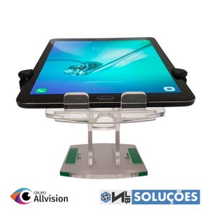 Aluguel de Suporte Expositor de Tablet para Balcão